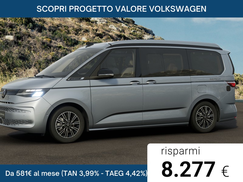 Volkswagen VIC T6 California California T7 2.0 tdi Beach Camper 150cv DSG7