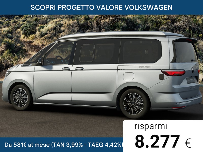 Volkswagen VIC T6 California California T7 2.0 tdi Beach Camper 150cv DSG7