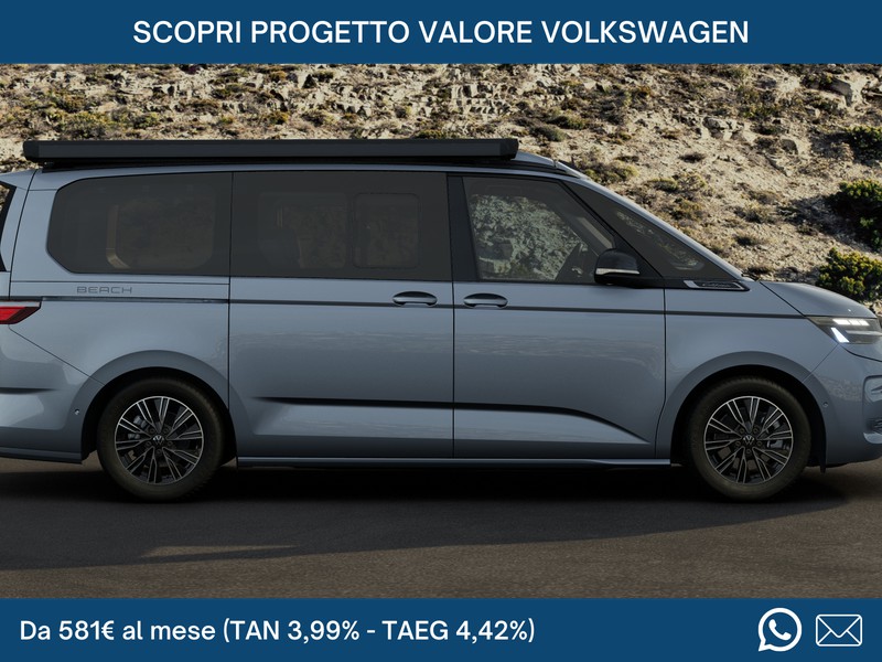 Volkswagen VIC T6 California California T7 2.0 tdi Beach Camper 150cv DSG7