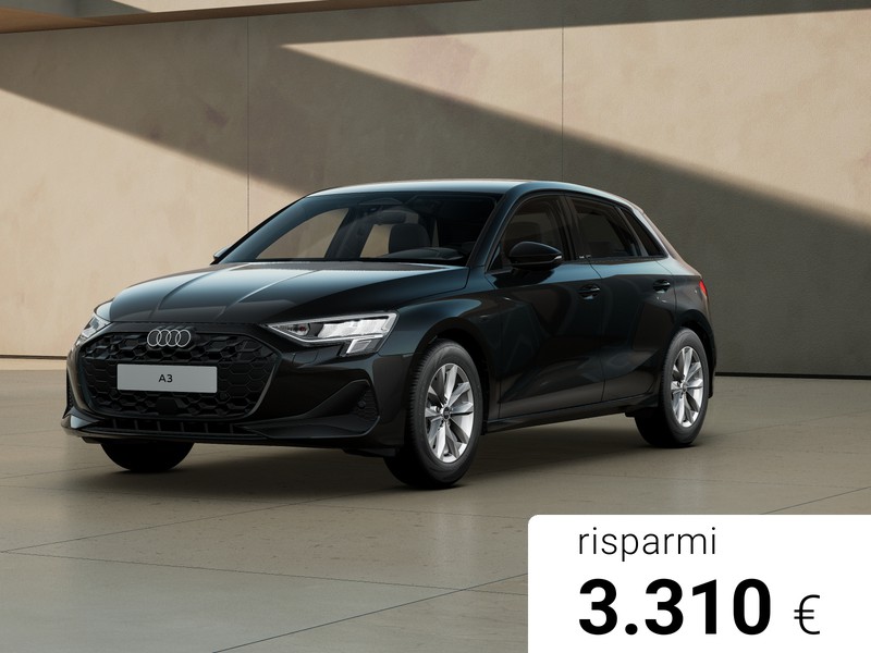 Audi A3 sportback 2.0 tdi business 150cv s-tronic