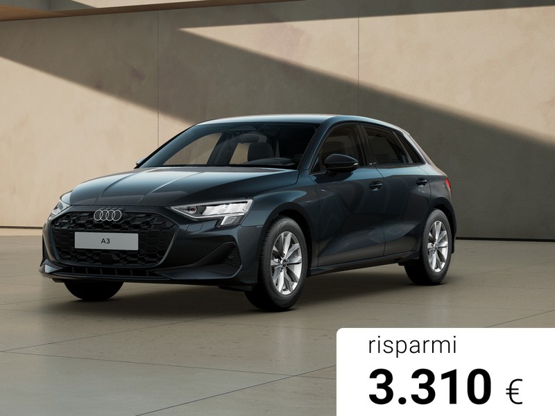 Audi A3 sportback 2.0 tdi business 150cv s-tronic