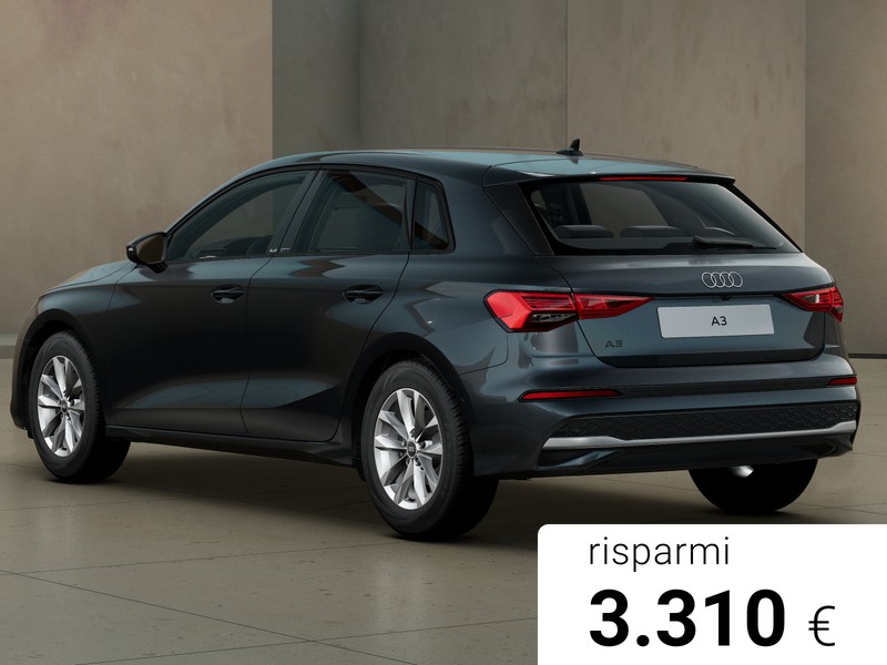 Audi A3 sportback 2.0 tdi business 150cv s-tronic