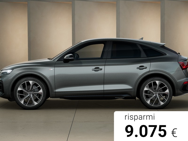 Audi Q5 sportback 40 2.0 tdi mhev 12v identity black quattro s-tronic