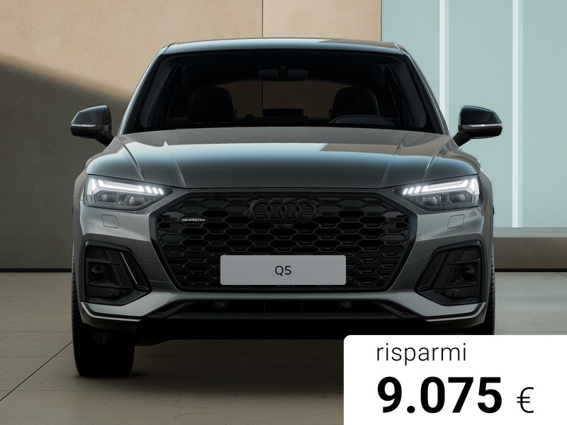 Audi Q5 sportback 40 2.0 tdi mhev 12v identity black quattro s-tronic