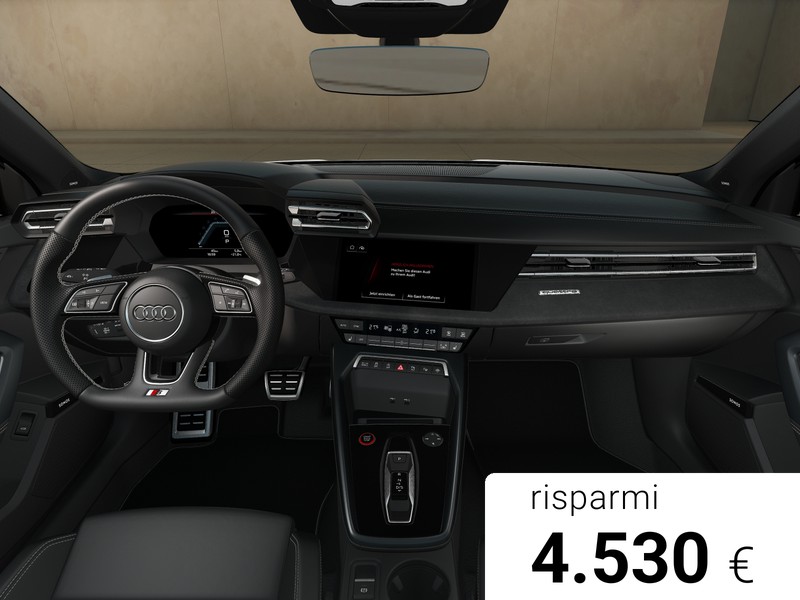 Audi S3 sportback 2.0 tfsi sport attitude quattro s-tronic