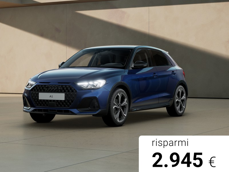 Audi A1 allstreet 30 1.0 tfsi identity contrast 116cv s tronic