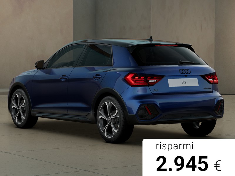 Audi A1 allstreet 30 1.0 tfsi identity contrast 116cv s tronic