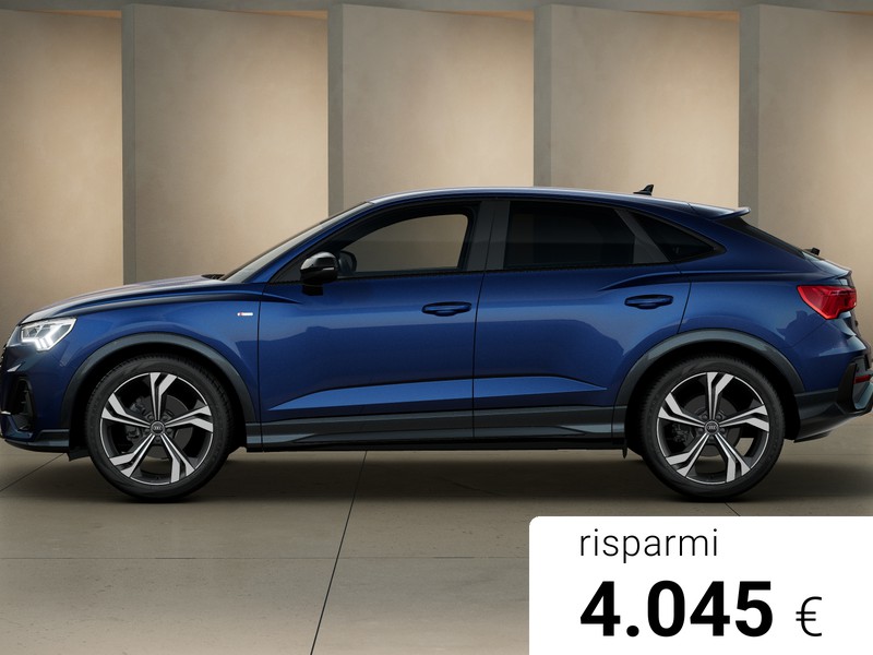 Audi Q3 sportback 35 2.0 tdi identity black s-tronic