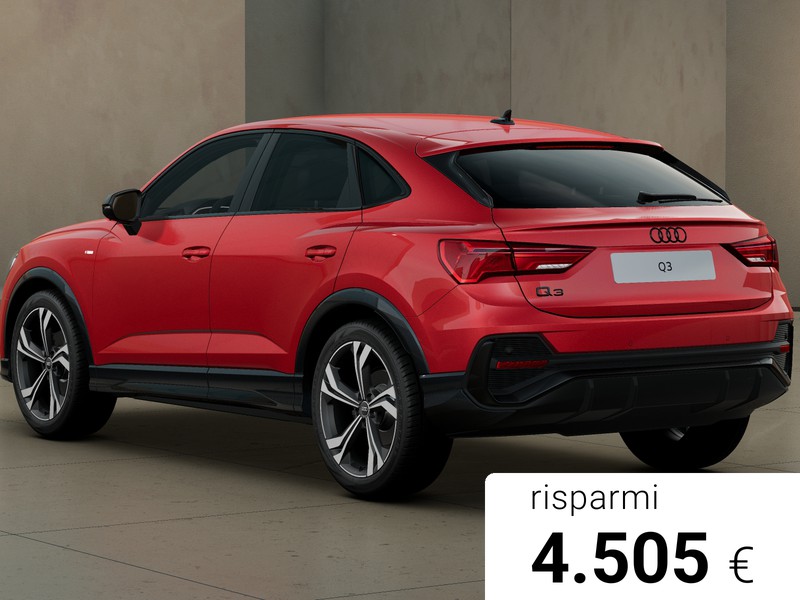 Audi Q3 sportback 35 1.5 tfsi s line edition s-tronic