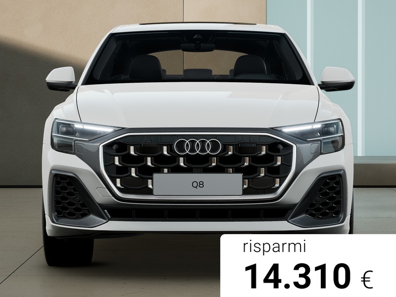 Audi Q8 3.0 tfsi e s line edition quattro 394cv tiptronic
