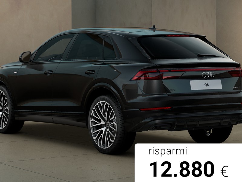 Audi Q8 55 3.0 tfsi mhev s line edition quattro tiptronic