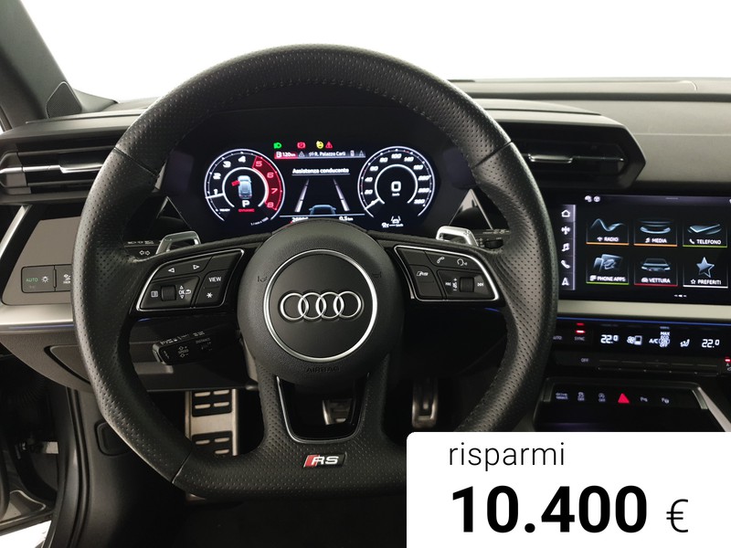 Audi RS3 Sportback 2.5TFSI 400CV quattro S tronic