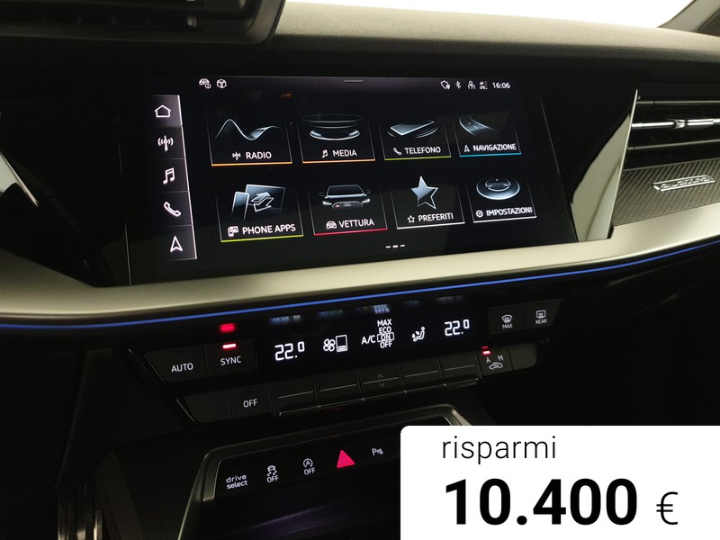Audi RS3 Sportback 2.5TFSI 400CV quattro S tronic