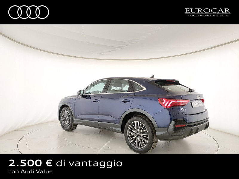 Audi Q3 sportback 45 1.4 tfsi e business plus s-tronic