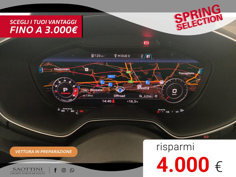 Audi TTS Coupe 2.0 TFSI quattro 320 CV S tronic