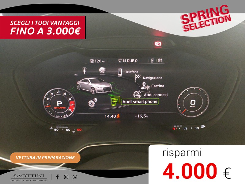 Audi TTS Coupe 2.0 TFSI quattro 320 CV S tronic