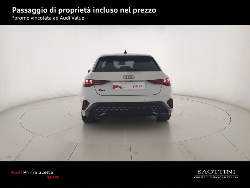 Audi A3 Sportback 2.0 TDI S line edition 150 CV S tronic