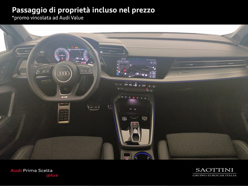 Audi A3 Sportback 2.0 TDI S line edition 150 CV S tronic