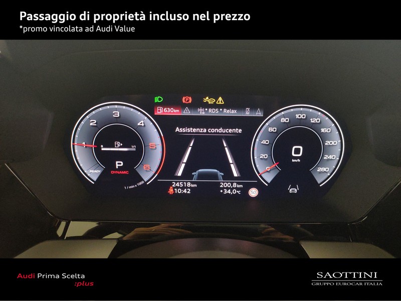 Audi A3 Sportback 2.0 TDI S line edition 150 CV S tronic