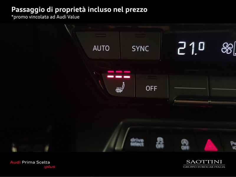 Audi A3 Sportback 2.0 TDI S line edition 150 CV S tronic