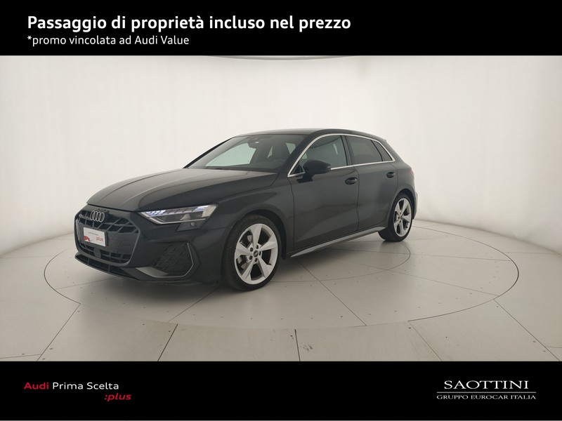 Audi A3 Sportback 2.0 TDI S line edition 150 CV S tronic