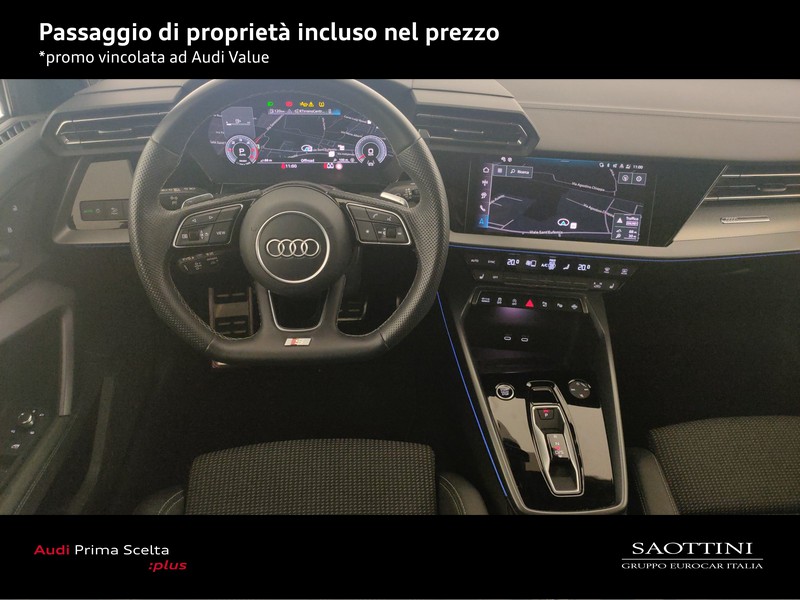 Audi A3 Sportback 2.0 TDI S line edition 150 CV S tronic