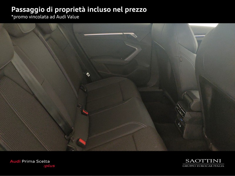 Audi A3 Sportback 2.0 TDI S line edition 150 CV S tronic
