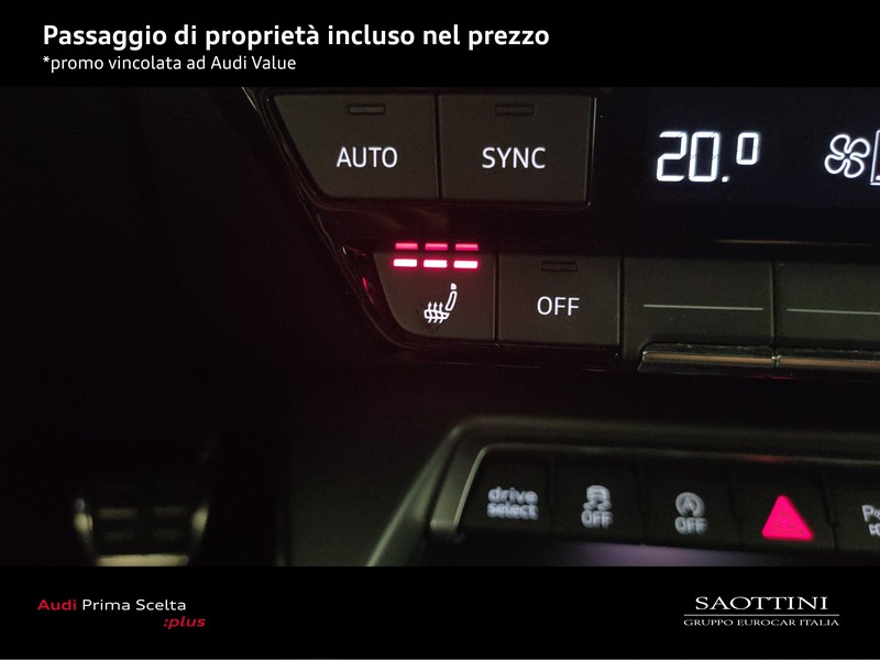 Audi A3 Sportback 2.0 TDI S line edition 150 CV S tronic