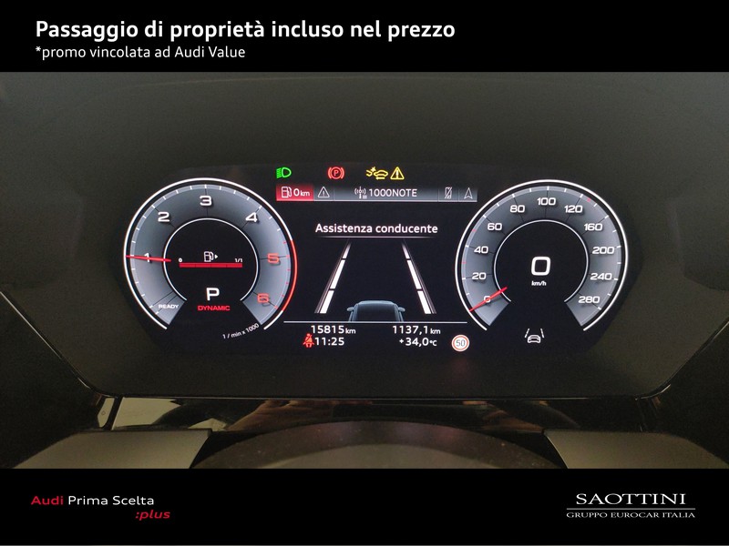 Audi A3 Sportback 2.0 TDI S line edition 150 CV S tronic