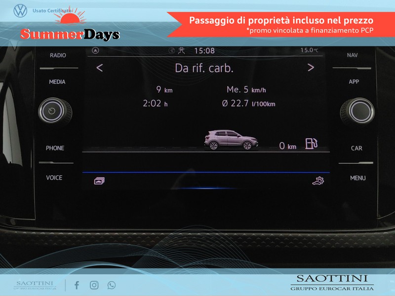 Volkswagen T-Cross 1.0 TSI Style 110 CV