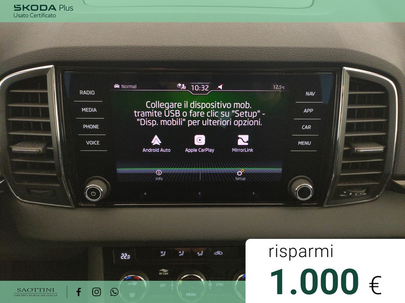 Skoda Karoq 2.0 TDI evo Style 115 CV DSG