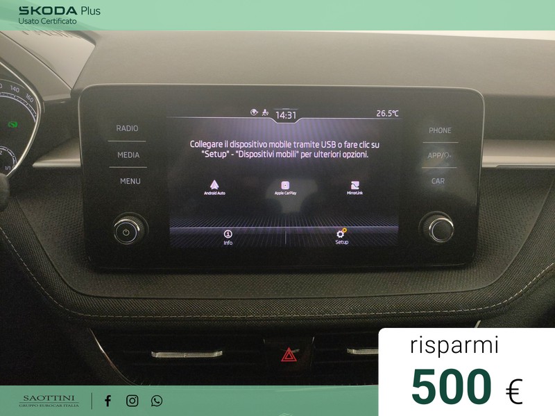 Skoda Fabia 1.0 TSI evo Style 110 CV DSG