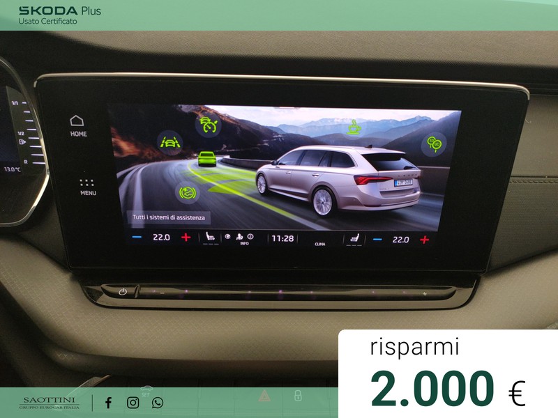 Skoda Octavia Wagon 2.0 TDI evo Executive 150 CV DSG
