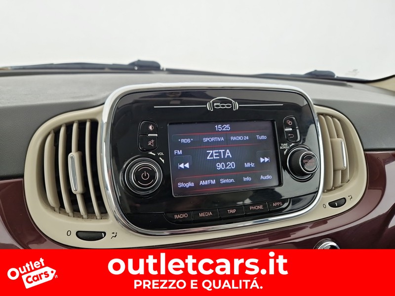 Fiat 500 1.2 lounge 69cv