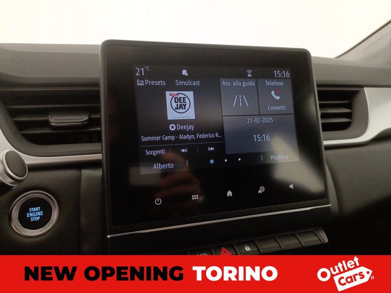 Renault Captur 1.6 e-tech hybrid zen 145cv auto