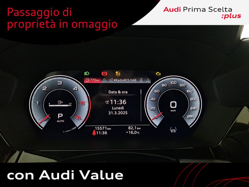 Audi A3 sportback 35 2.0 tdi s line edition s-tronic