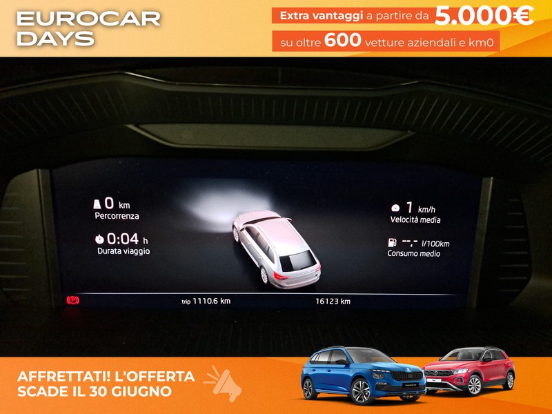 Skoda Superb wagon 2.0 tdi evo executive 150cv dsg
