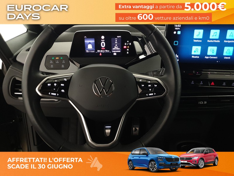 Volkswagen ID.3 58 kwh pro performance 204cv