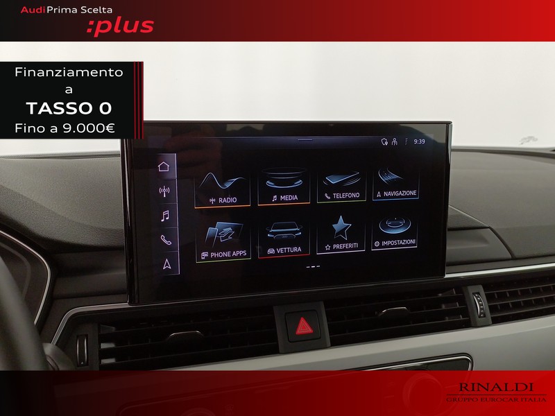 Audi A5 sportback 40 2.0 tdi mhev business advanced 204cv s-tronic