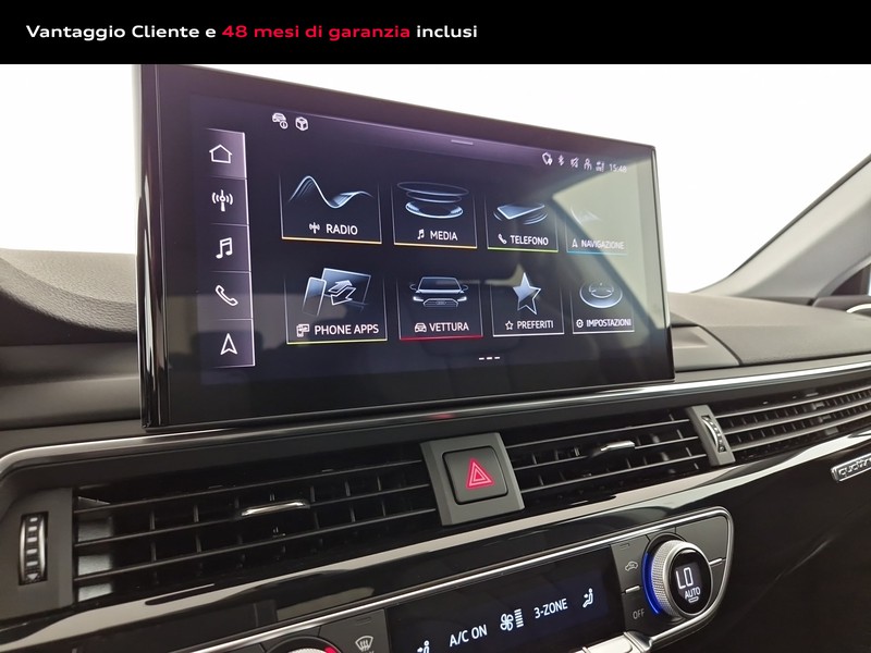 Audi A5 sportback 40 2.0 tdi mhev s line edition quattro 204cv s-tronic
