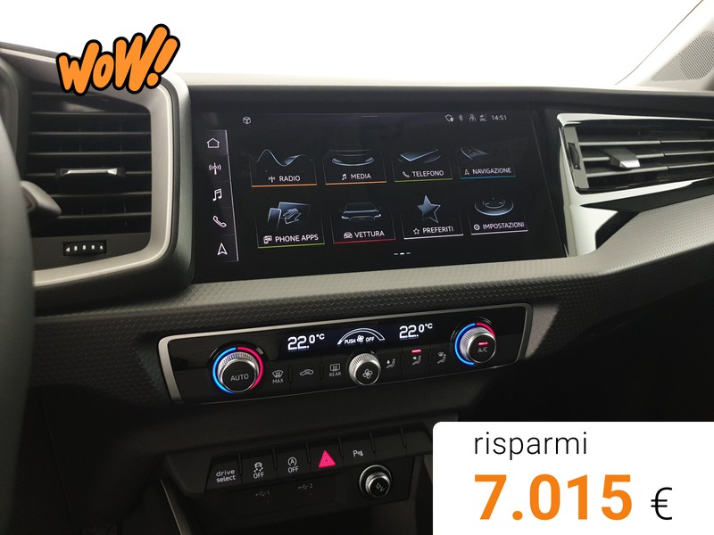 Audi A1 Sportback 30TFSI 116CV S tronic S line Edition