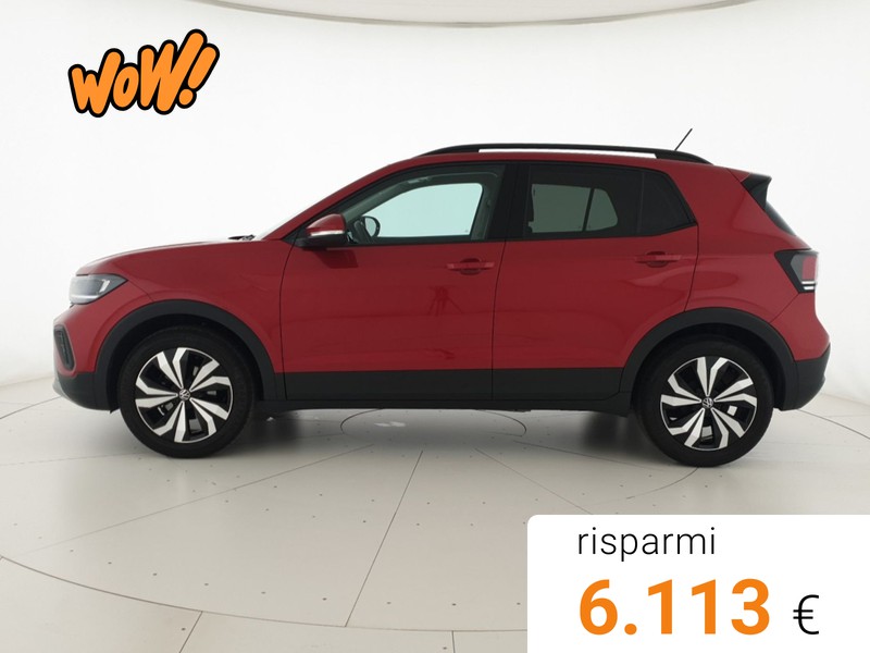 Volkswagen T-Cross 1.0 tsi life 95cv