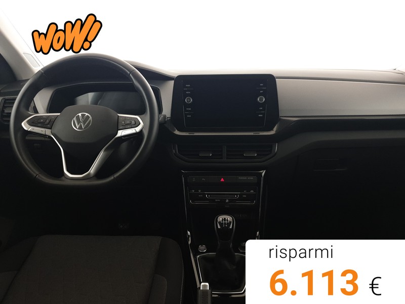 Volkswagen T-Cross 1.0 tsi life 95cv