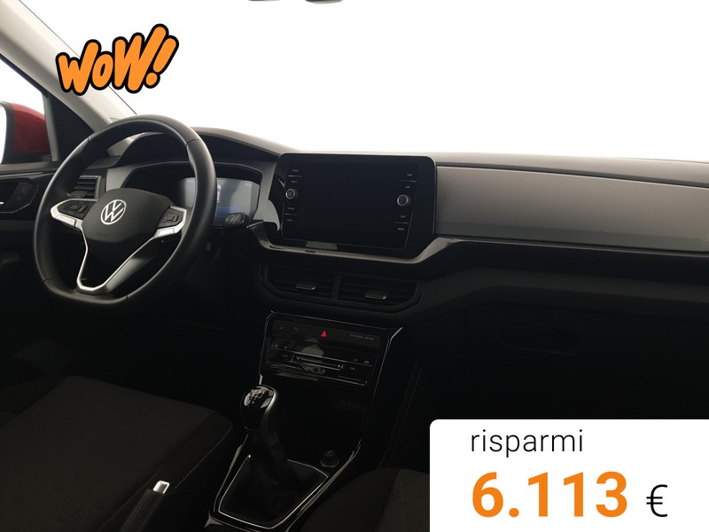 Volkswagen T-Cross 1.0 tsi life 95cv