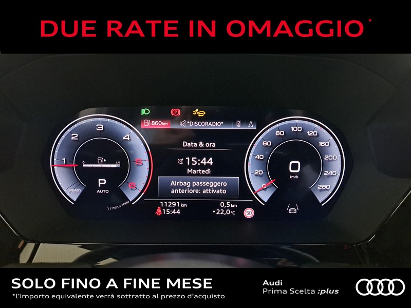 Audi A3 sportback 2.0 tdi s line edition 150cv s-tronic