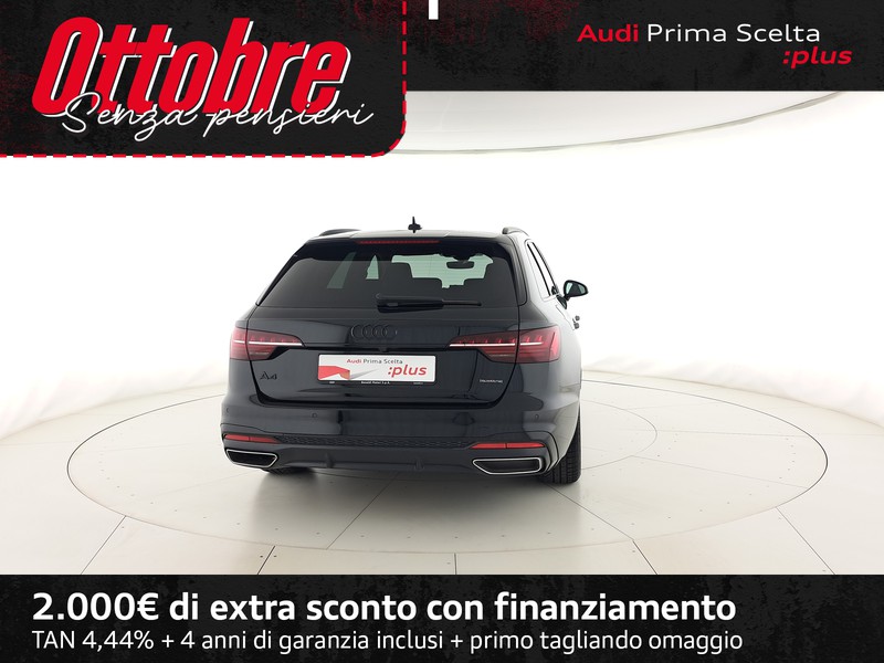 Audi A4 avant 40 2.0 tdi mhev s line edition quattro 204cv s-tronic