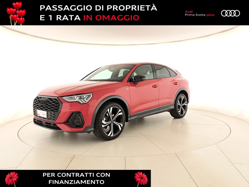 Audi Q3 sportback 35 1.5 tfsi identity black s-tronic