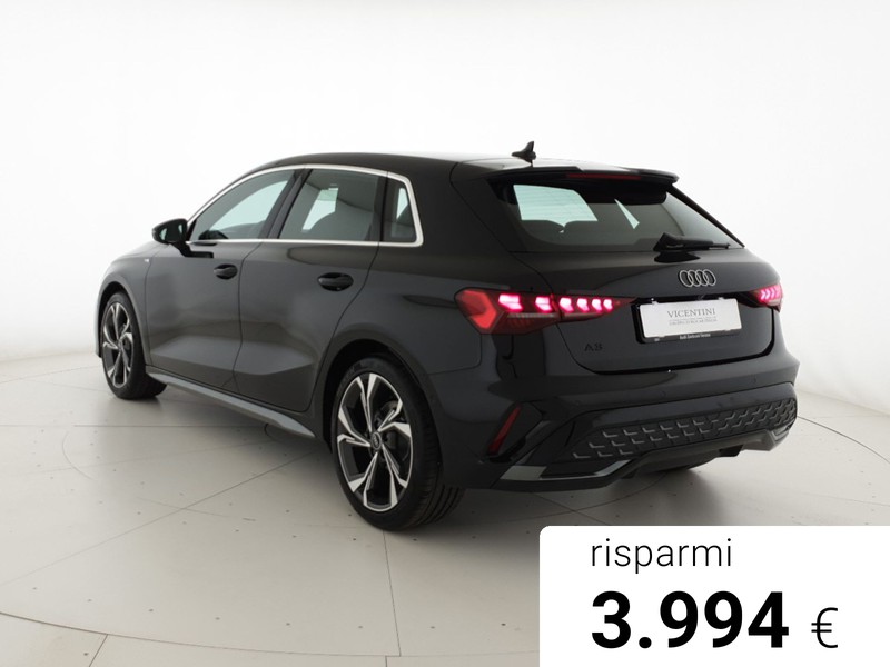 Audi A3 Sportback 35TFSI 150CV S tronic S line Edition