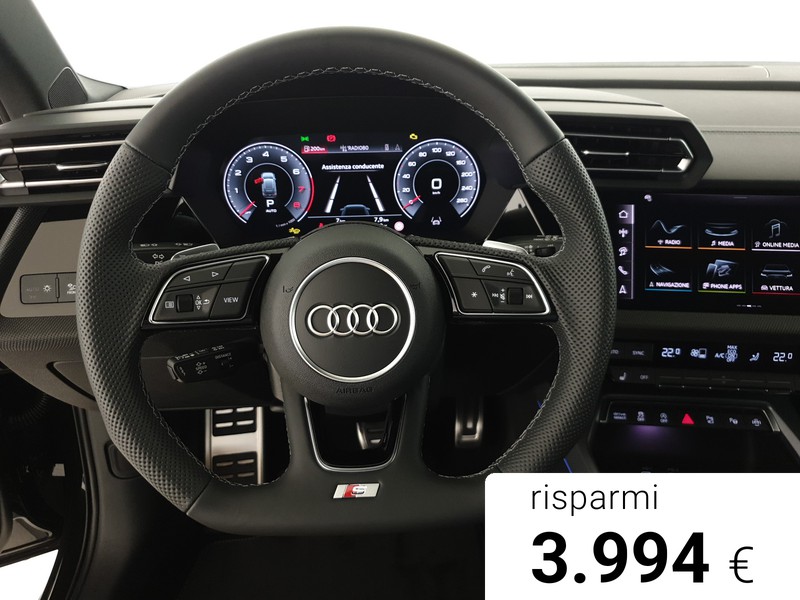 Audi A3 Sportback 35TFSI 150CV S tronic S line Edition